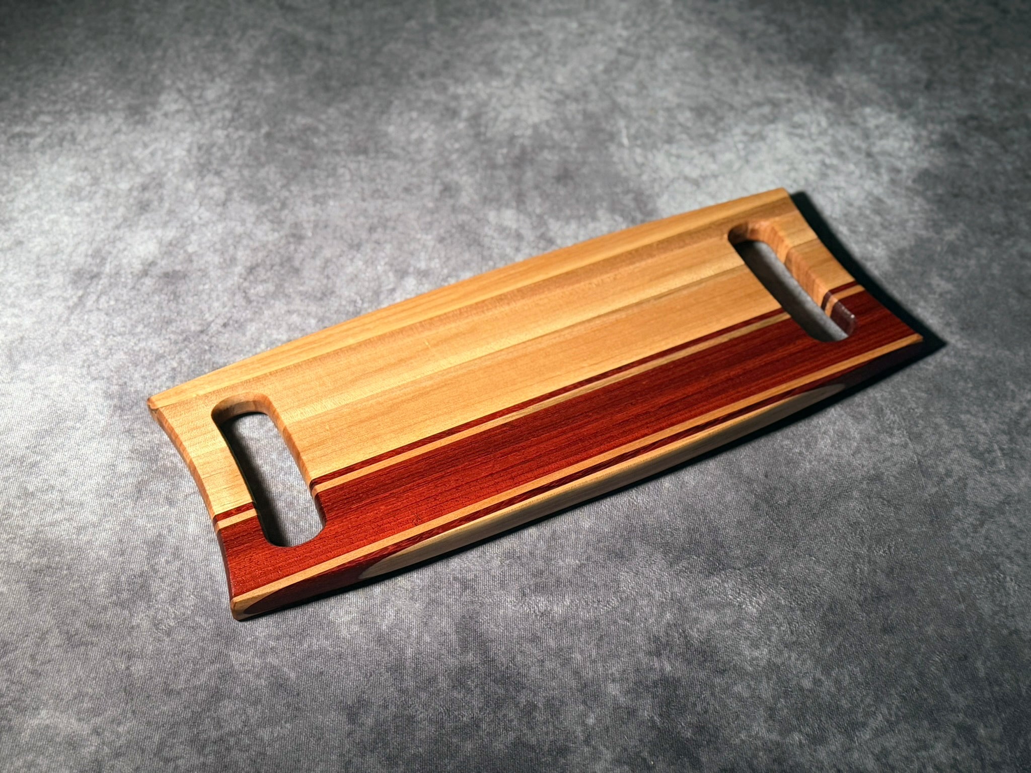 Ambrosia Maple and Padauk Charcuterie Board