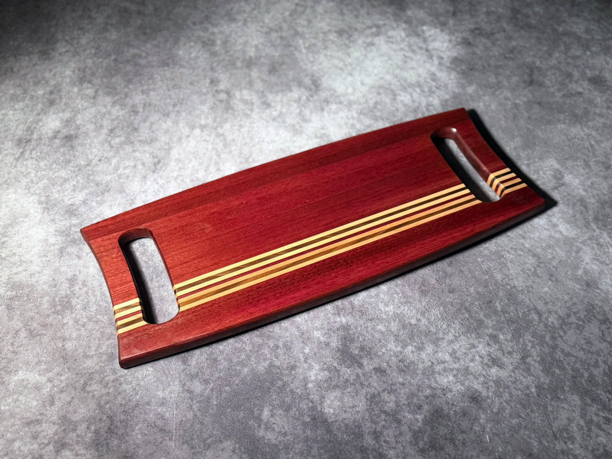 Ambrosia Maple and Purple Heart Charcuterie Board