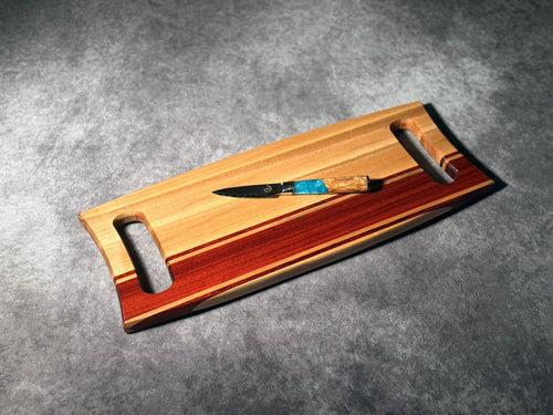 Ambrosia Maple and Padauk Charcuterie Board